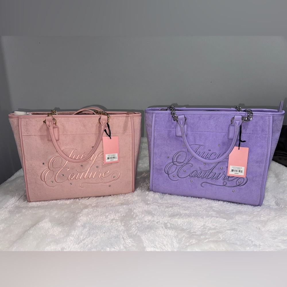 Juicy Couture beach tote duo